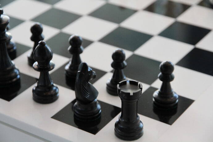 Peças do tabuleiro de xadrez