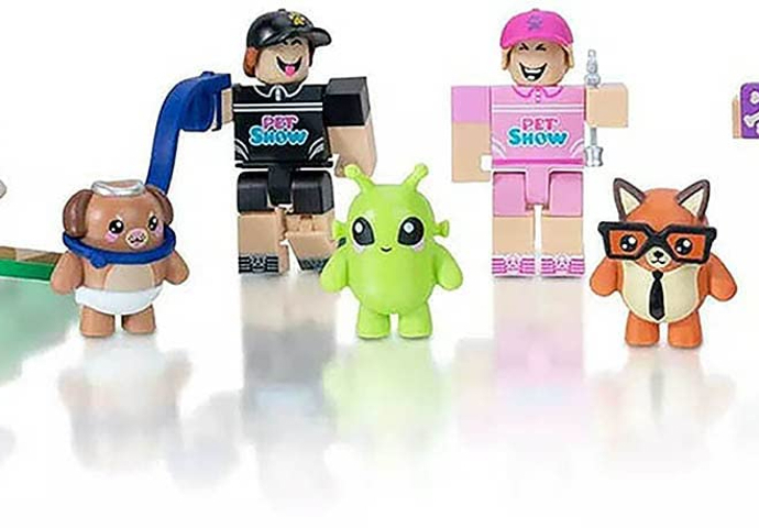 Kit Bonecos Roblox 5 Personagens no Shoptime