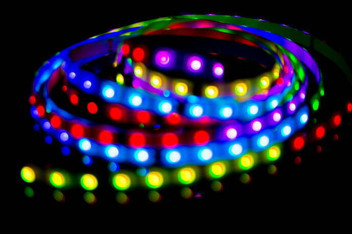  Fita de LED RGB