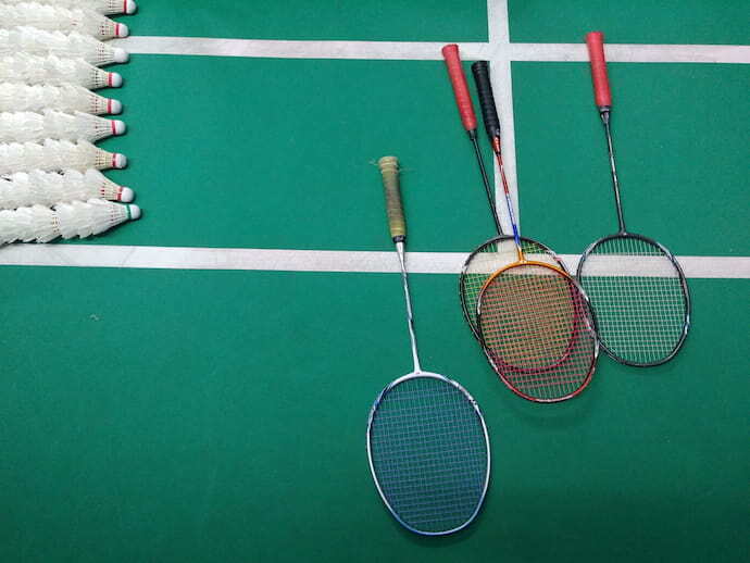 Raquetes de Badminton