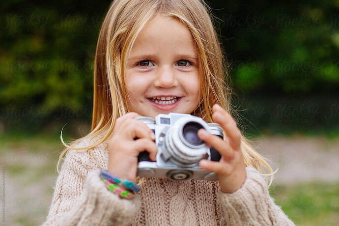 câmera infantil 