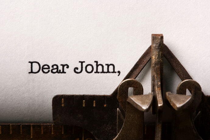 Carta "Querido John"