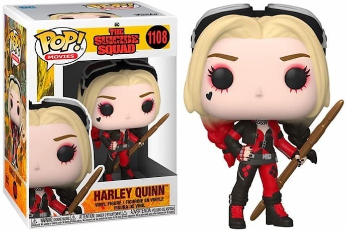 Funko Pop da personagem Harley Quinn