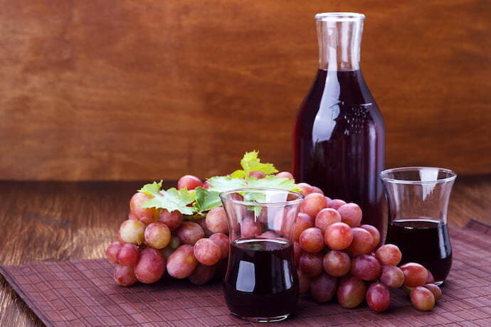 Suco de uva integral