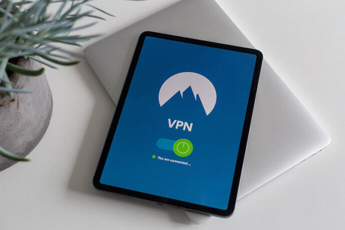 Tablet com VPN