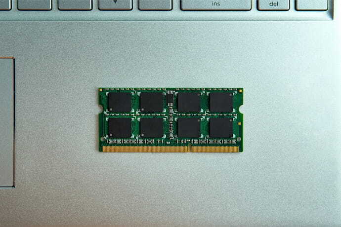 Memória RAM de notebook.