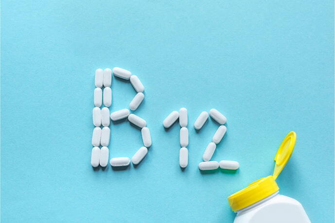 Cápsulas de vitamina B 12