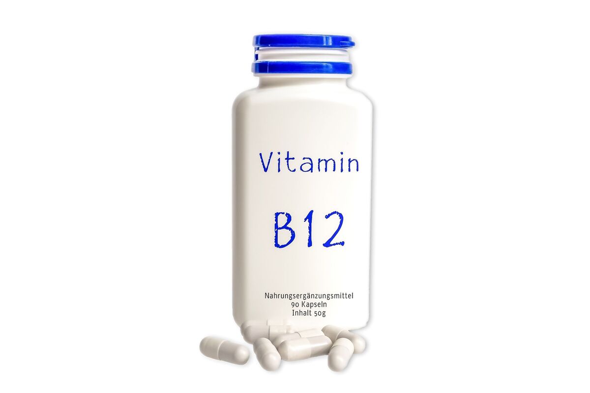 Vitamina B12 para veganos.
