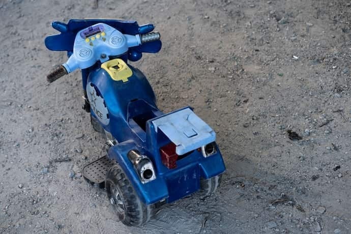 Moto Elétrica Infantil Mini Motinha Motorizada Azul na Americanas Empresas