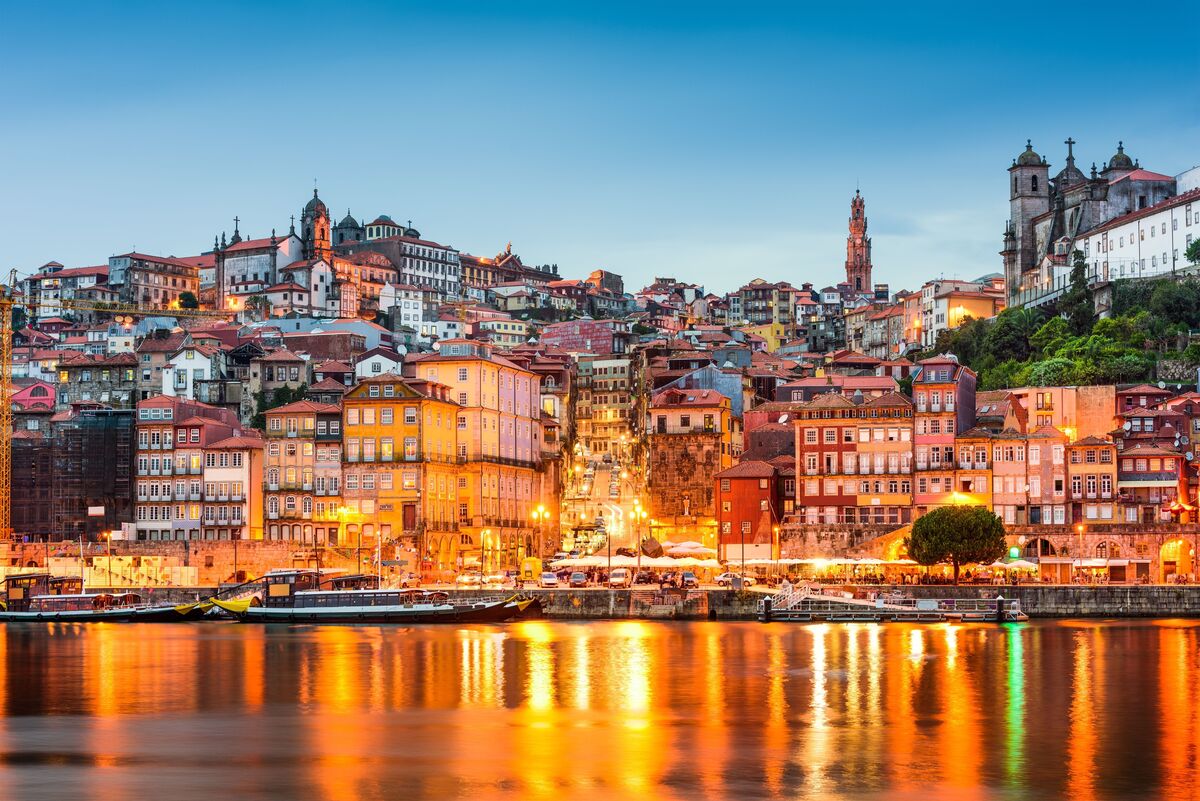 Cidade de Porto, Portugal 