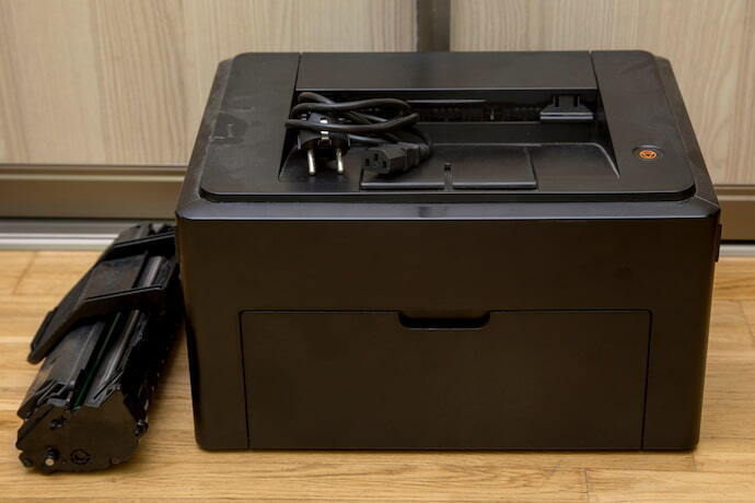 Impressora a laser colorida