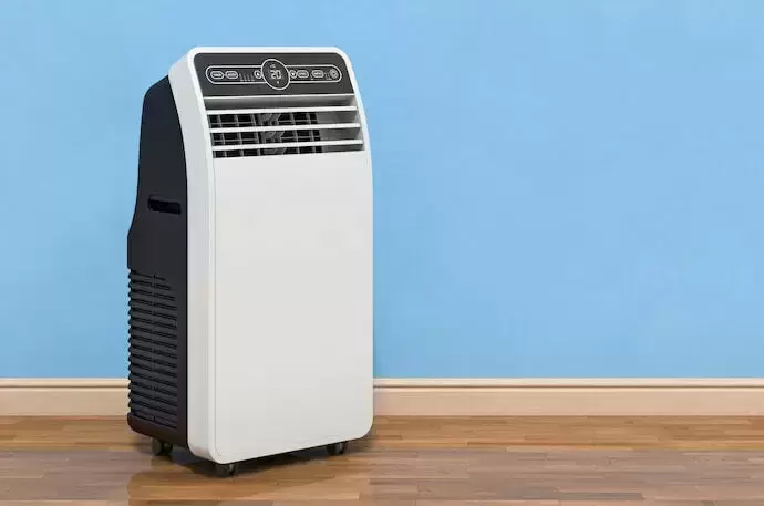 climatizador de ar branco