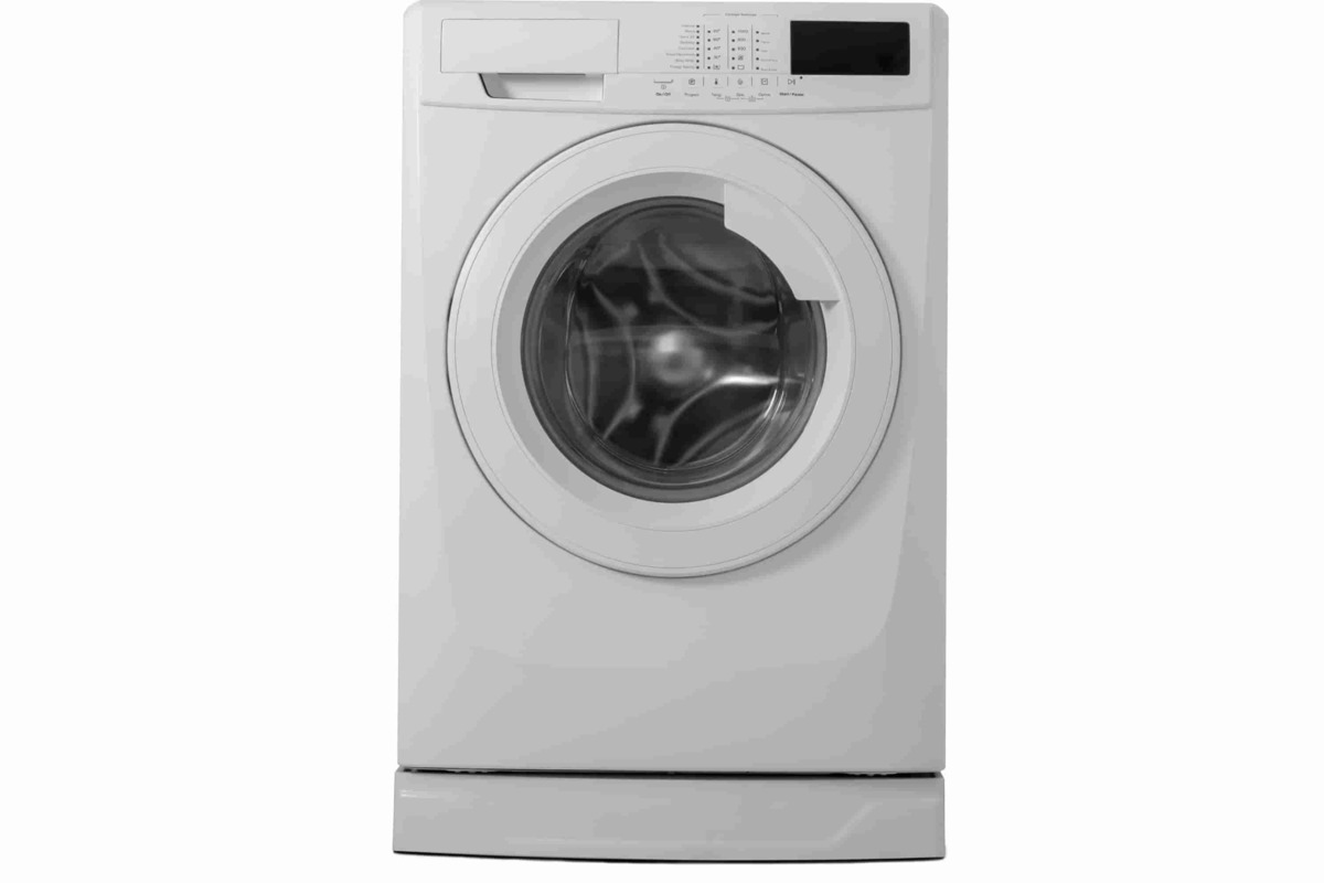 Maquina de lavar frontal branca