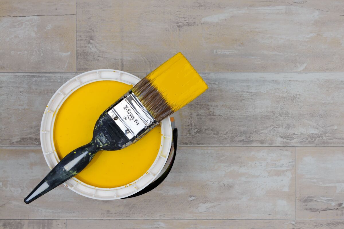 tinta acrilica amarela para piso