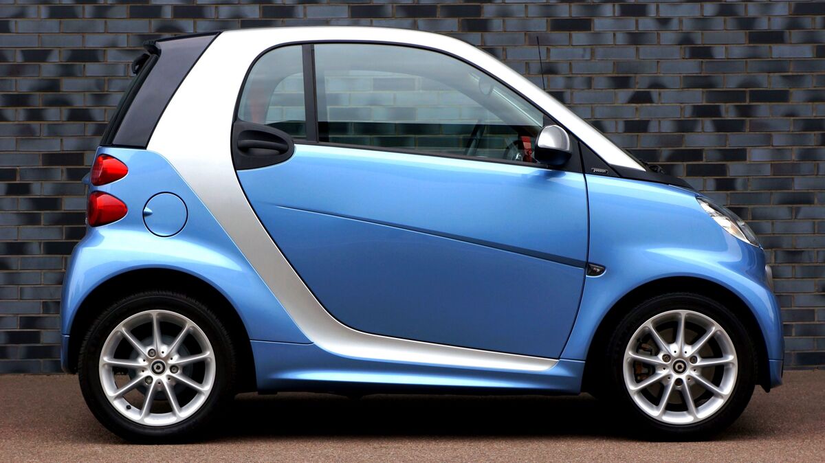 Smart Fortwo Cabriolet azul