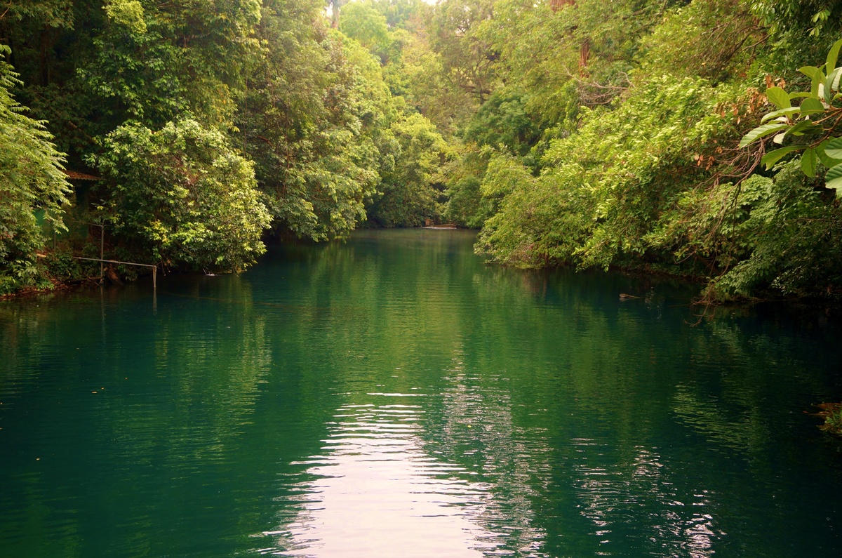 Rio Quente em Caldas Novas 