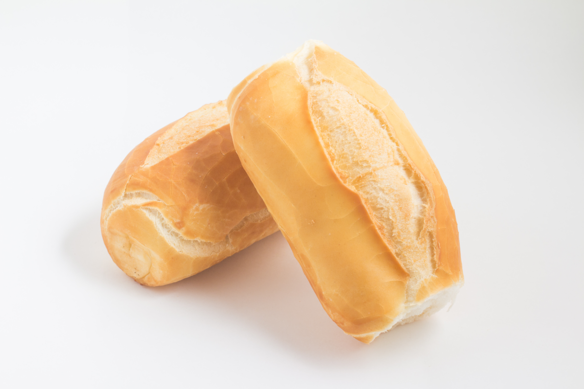 Dois pães franceses 