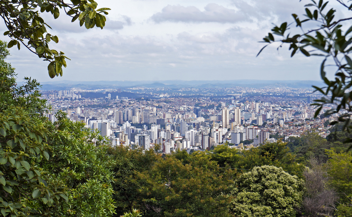 Panorama da cidade de Belo Horizonte