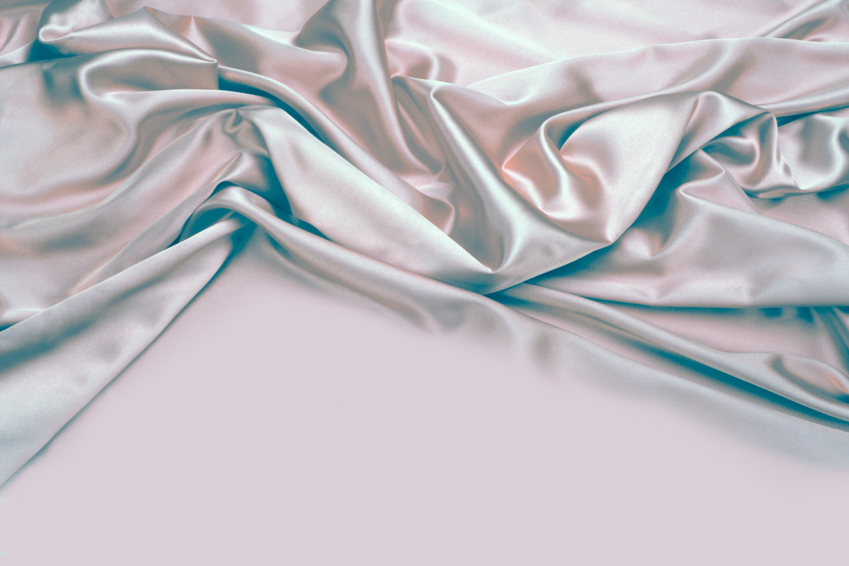 Fundo de tecido de seda