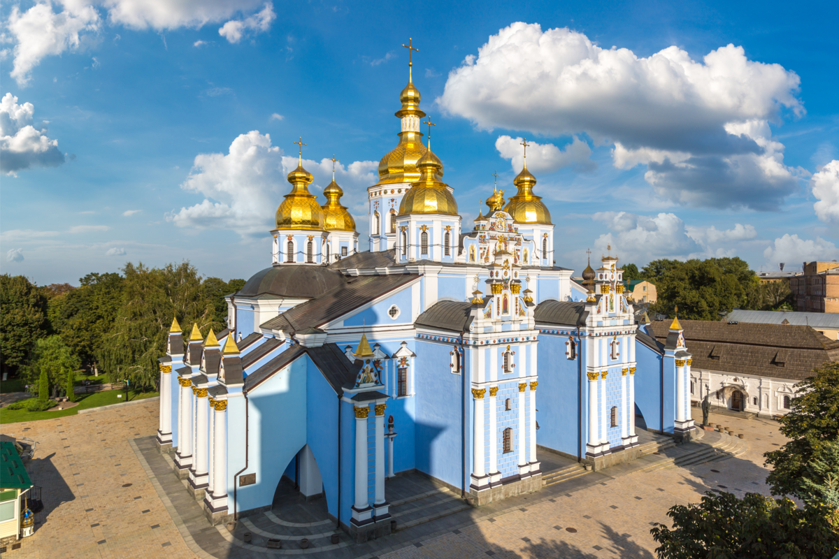 Mosteiro de São Miguel em Kiev.