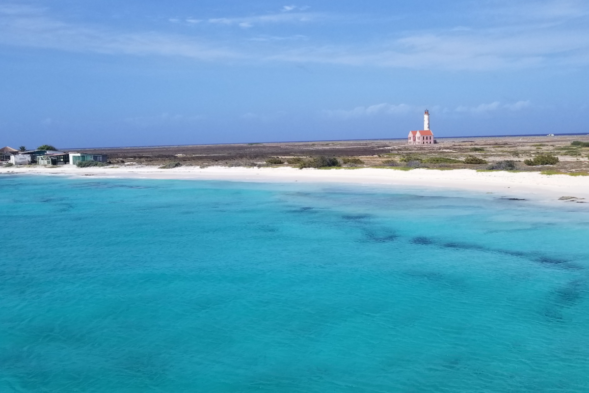 vista panorâmica da Ilha de Klein Curaçao 