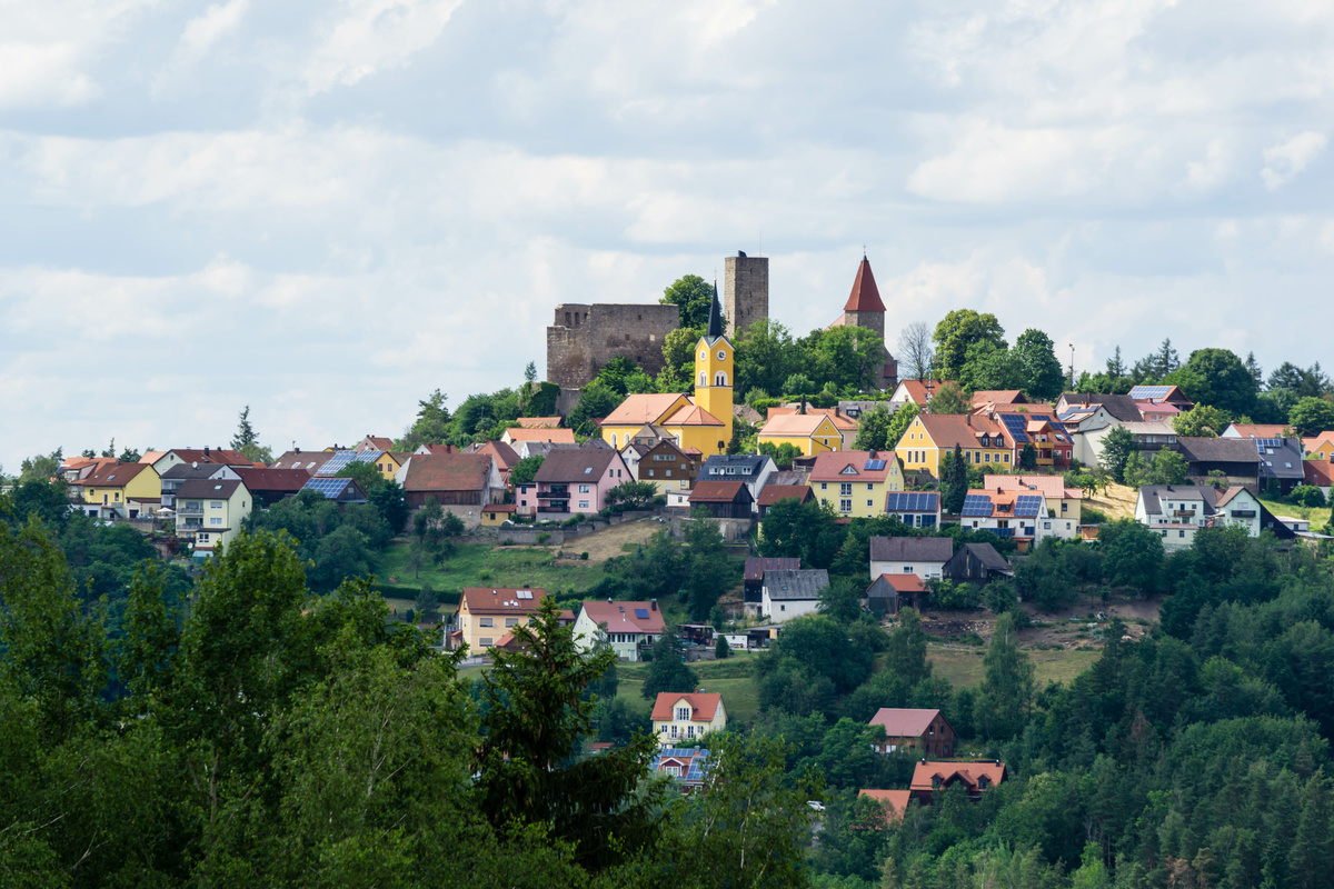 Vista panorâmica de Leuchtenberg