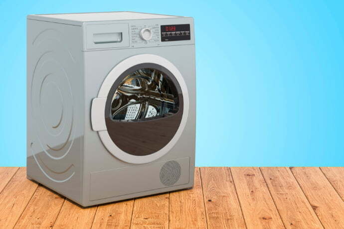 Secadora de roupas moderna
