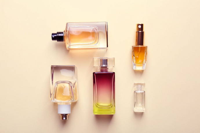 Frascos de perfume