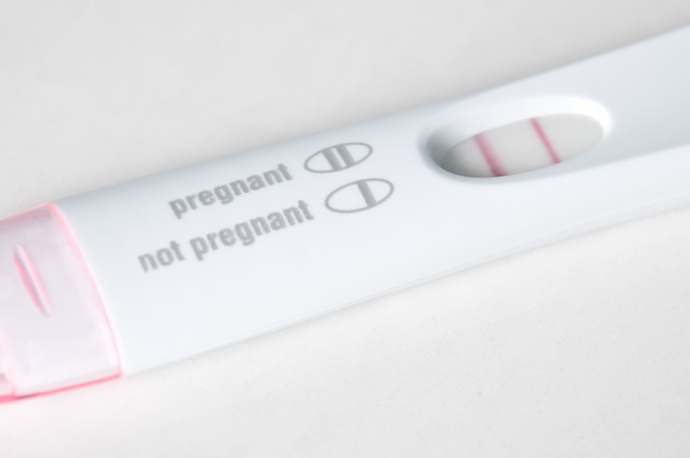 Teste de gravidez positivo