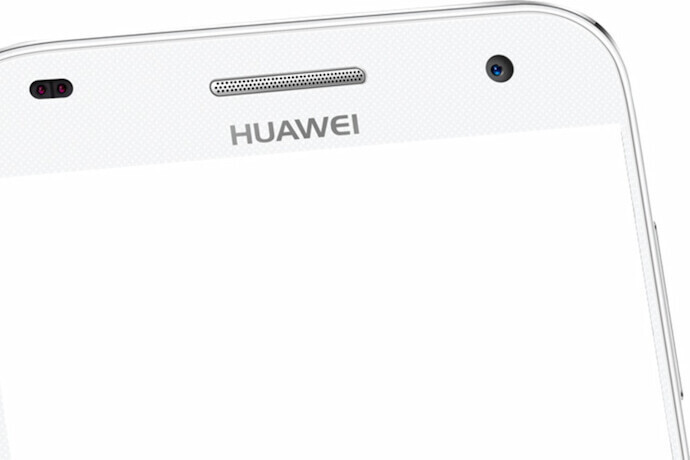 Um celular Huawei visto bem de perto