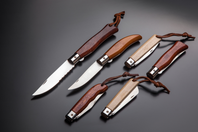 Canivetes de diferentes modelos