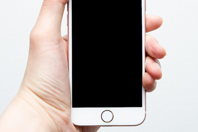 Iphone 6 com tela preta 